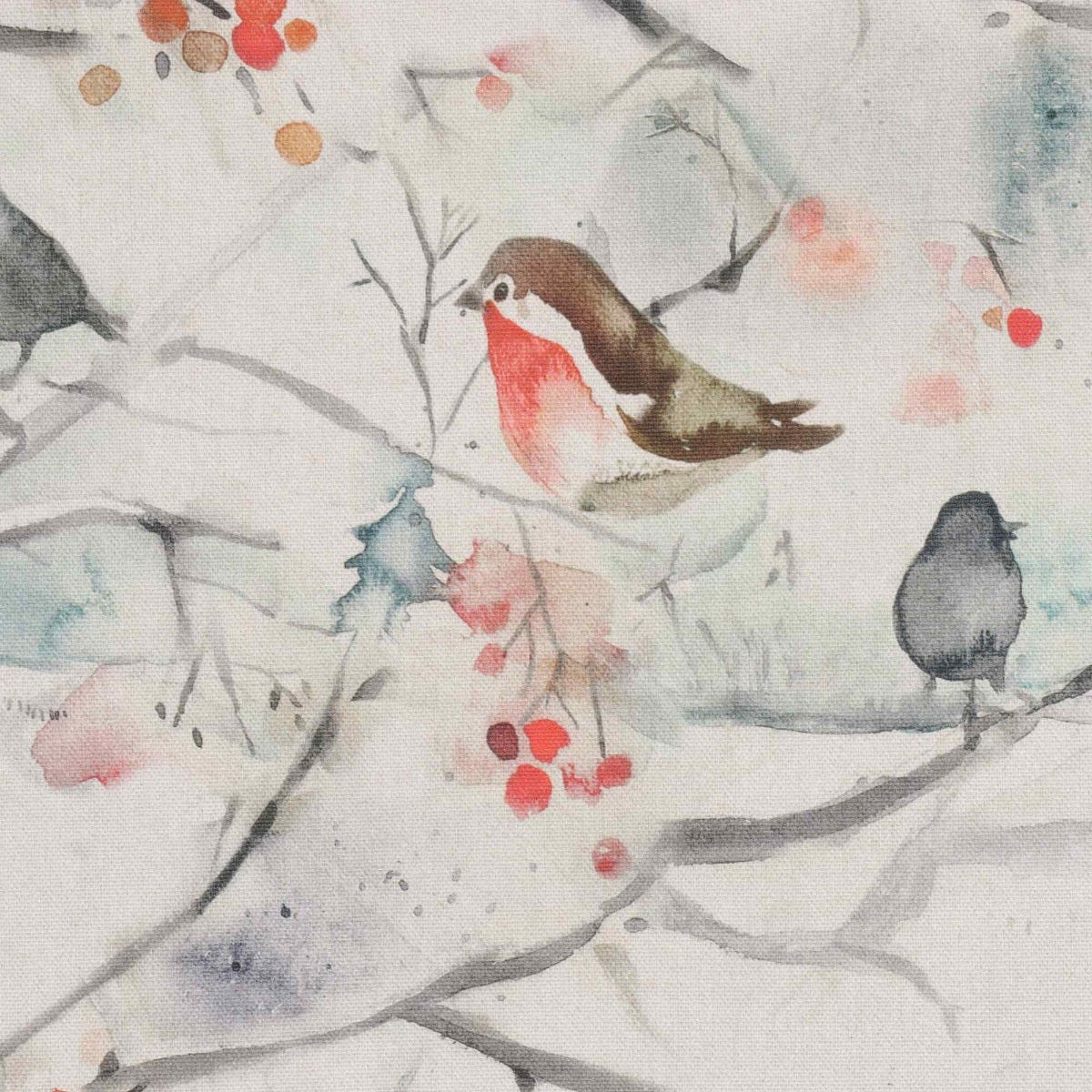 Voyage Maison Snowy Song White Fabric - Image 6