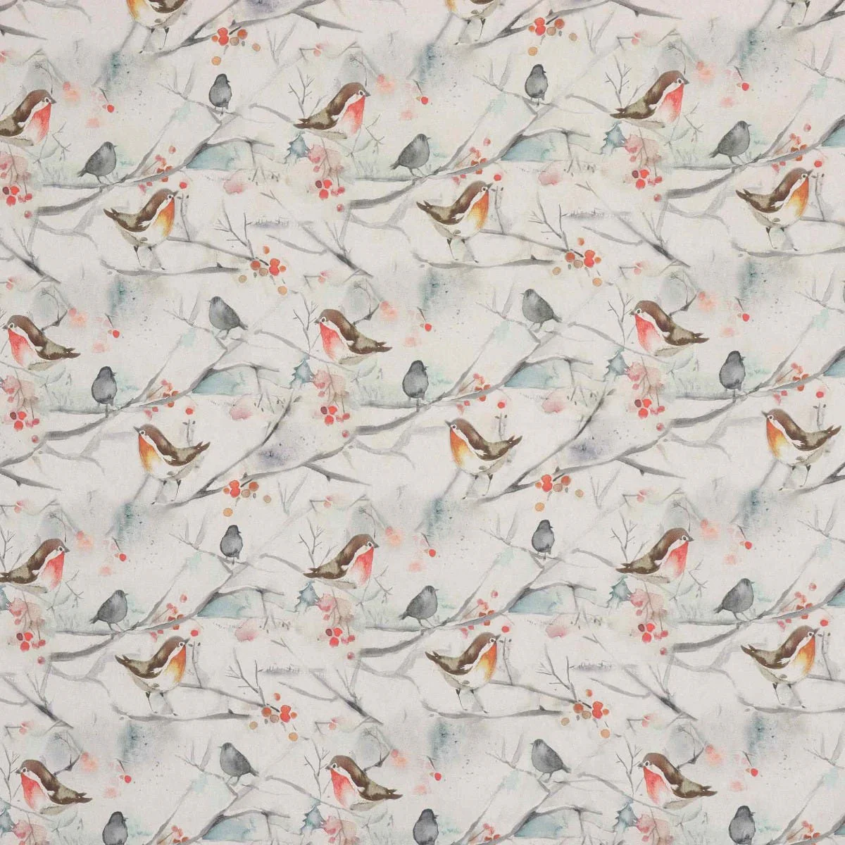 Voyage Maison Snowy Song White Fabric - Image 8