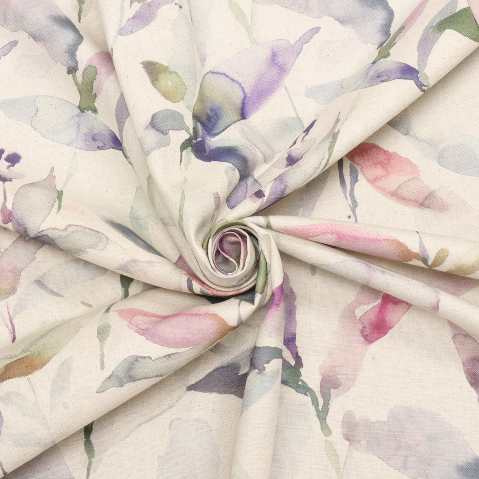 Voyage Naura Fig Natural Fabric - Image 3