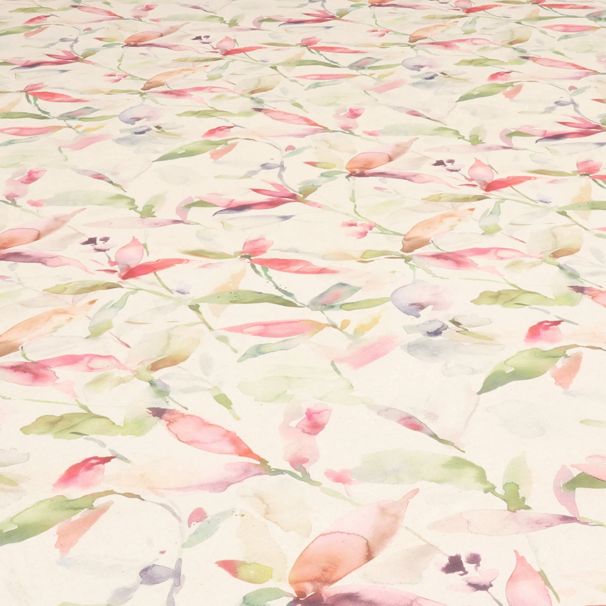 Voyage Naura Poppy Natural Fabric - Image 4