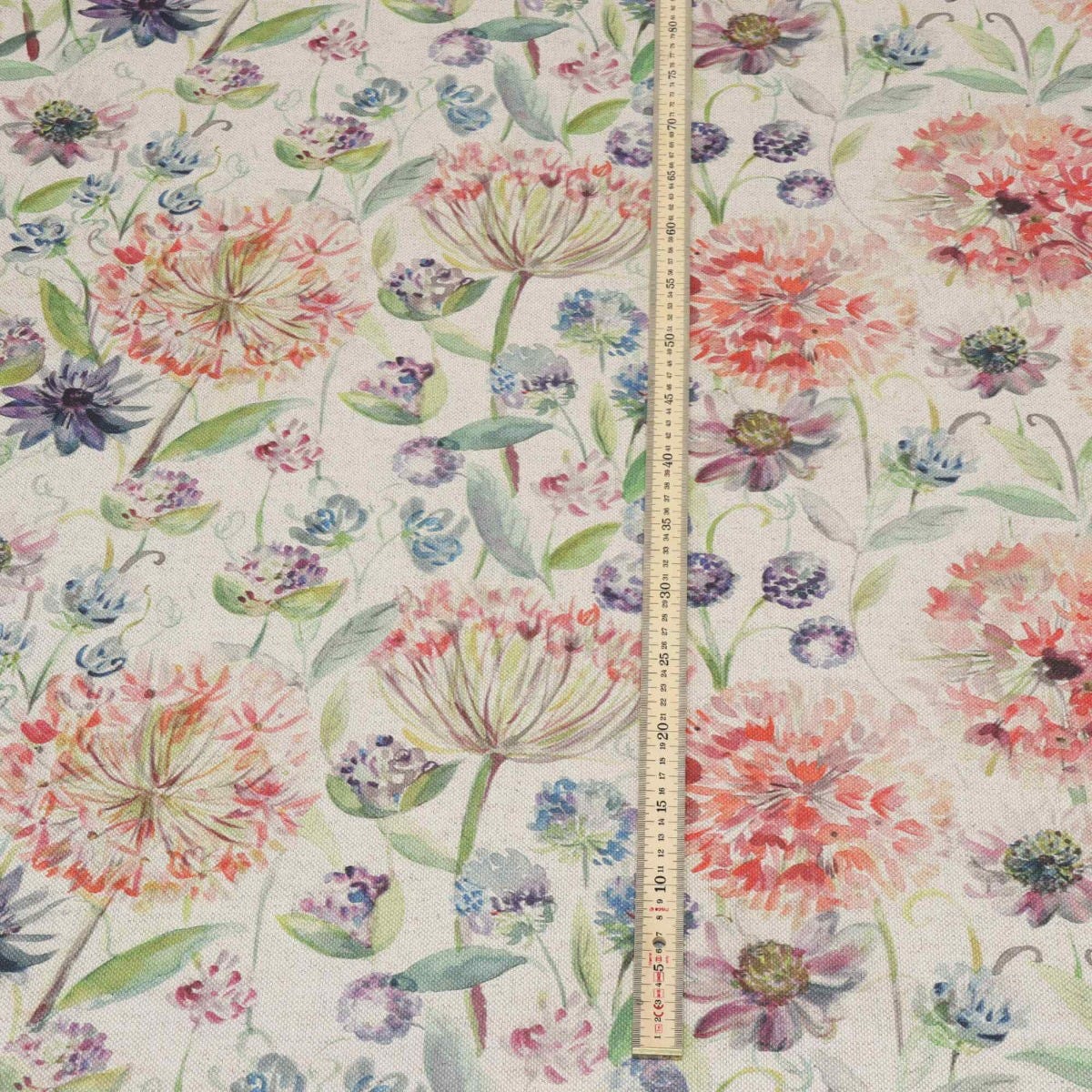 Voyage Pom Pom Floral Summer Fabric - Image 5