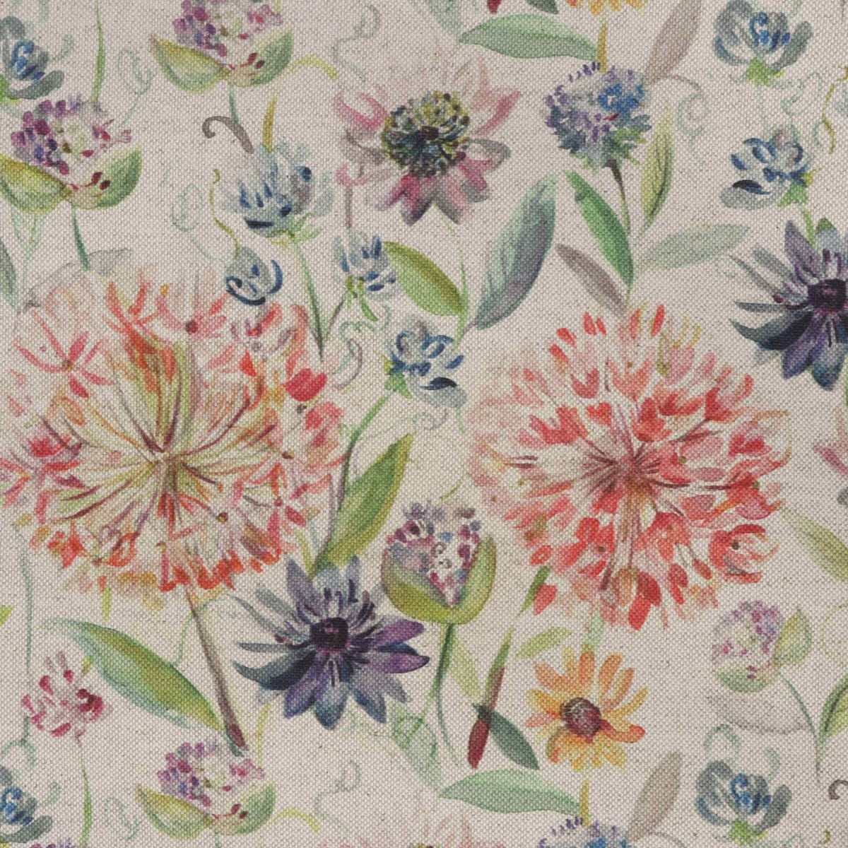 Voyage Pom Pom Floral Summer Fabric - Image 6