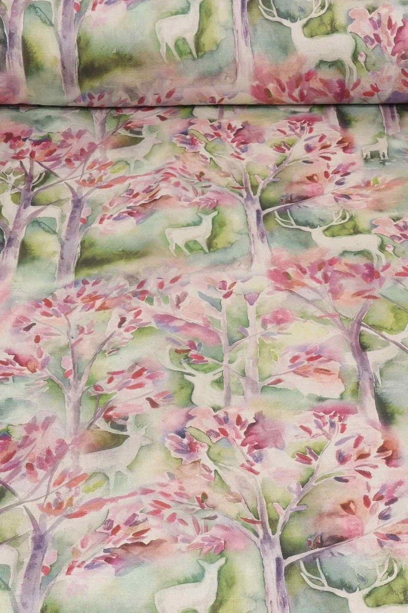 Voyage Seneca Forest Spring Fabric - Image 2