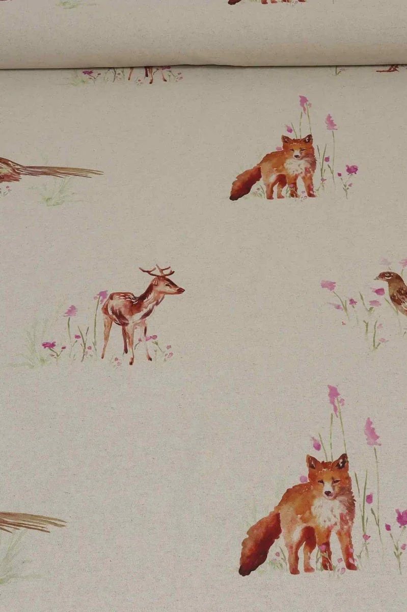 Clearance Wildlife Cubs Fabric - Image 2