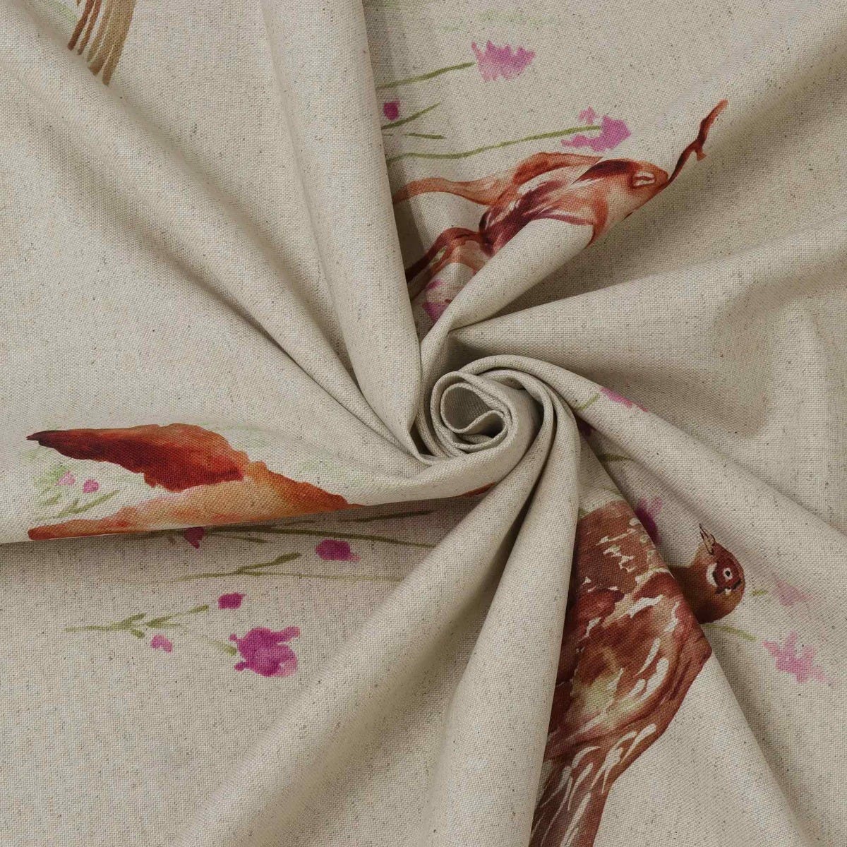 Clearance Wildlife Cubs Fabric - Image 3