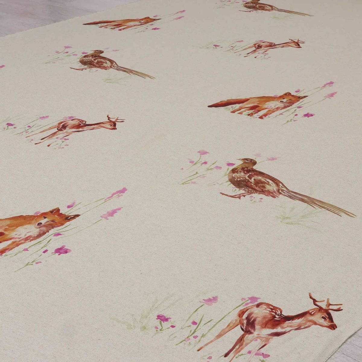 Clearance Wildlife Cubs Fabric - Image 4