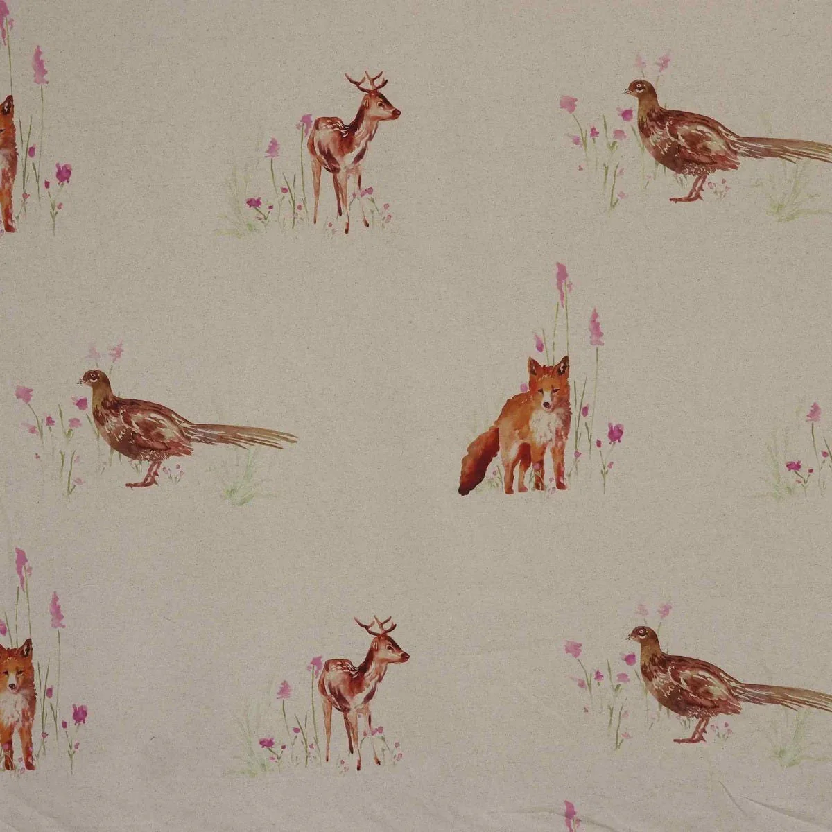 Clearance Wildlife Cubs Fabric - Image 8