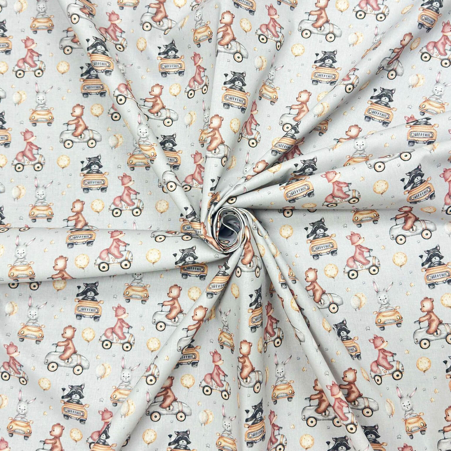 Woodland Racers Fabric - Image 2