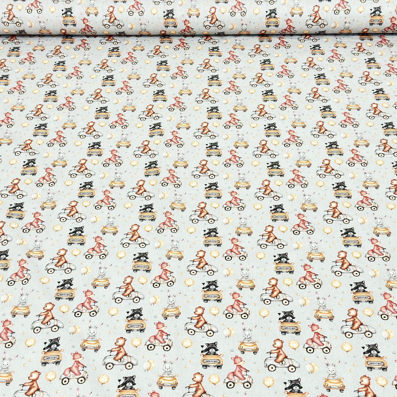 Woodland Racers Fabric - Image 3