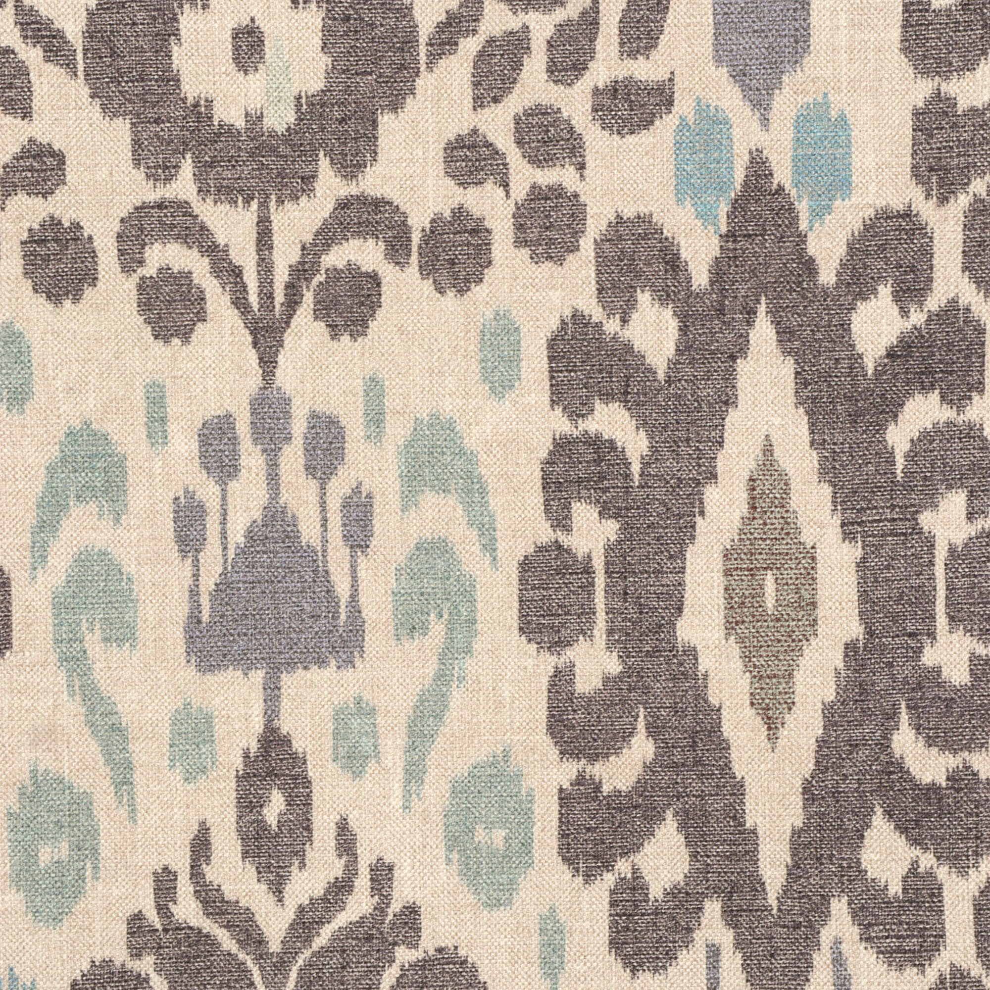 Zama Ikat Mineral Fabric - Image 6