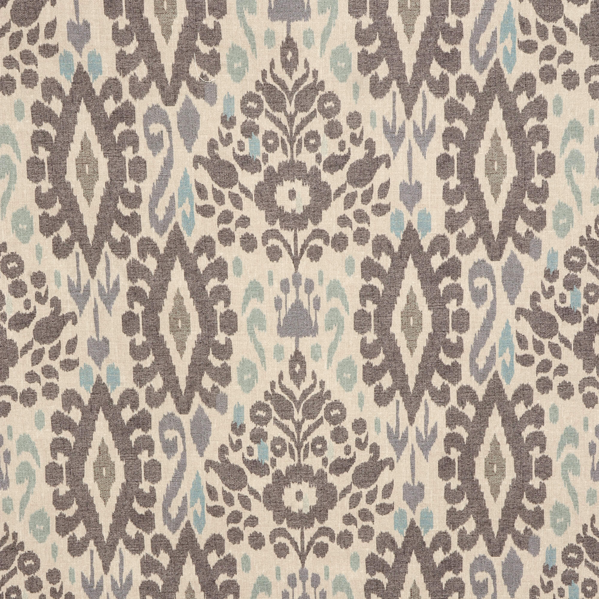 Zama Ikat Mineral Fabric - Image 7